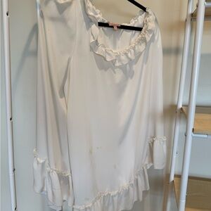 Show Me Your MuMu White One Shoulder Dress